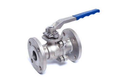 DIN Standard Split Body Low Platform 2pc Ball Valve PTFE PPL Soft Seat